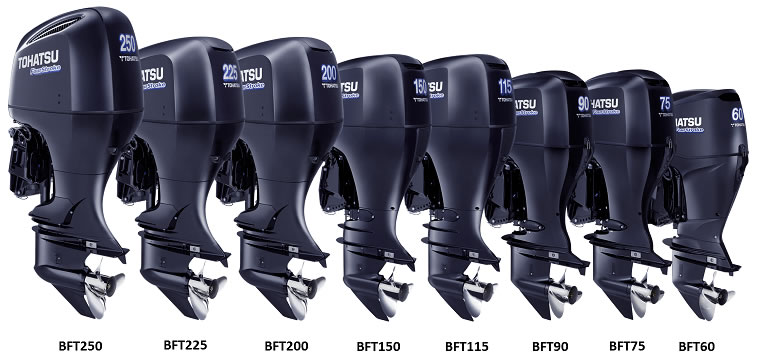 Addition Of 60hp To 250hp 4 Stroke Outboards To Our Line Up